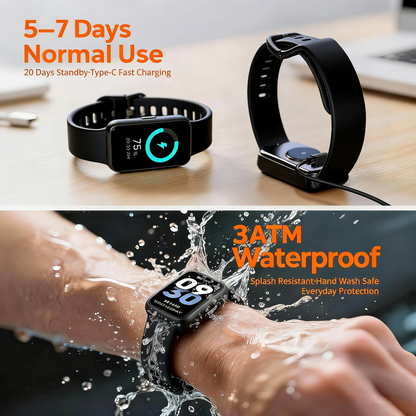 Smart Fitness Watch with Health & Activity Tracking